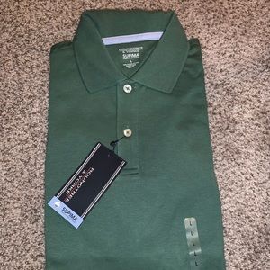 Roundtree & Yorke green polo size large